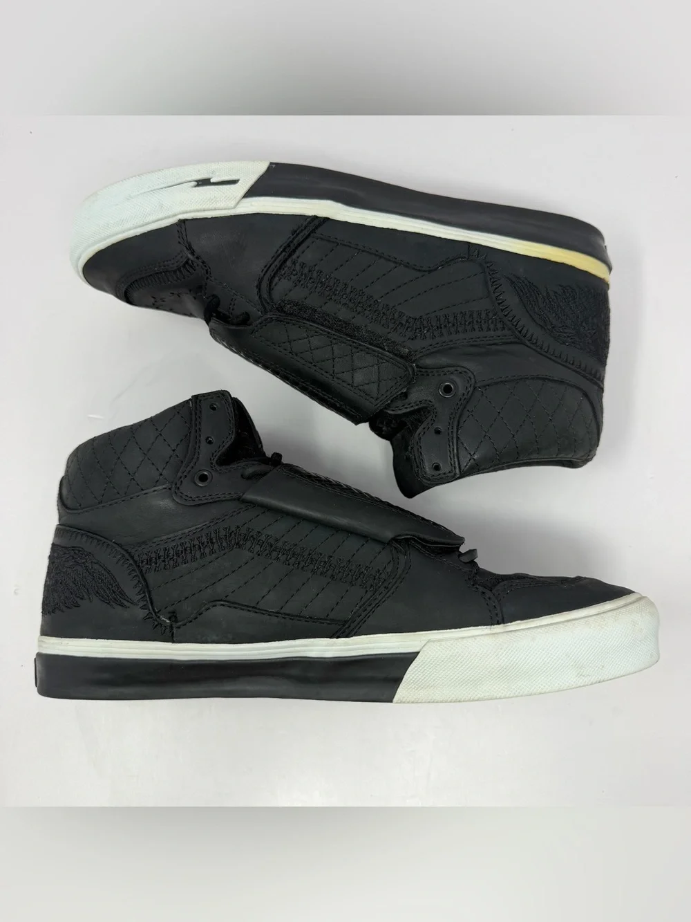 Vans Syndicate x Taka Hayashi Men’s Owen Hi Vulc Skate Shoe Sz 11 Black Leather
